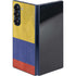 Colombia Flag Distressed Galaxy Z Fold6 Skin
