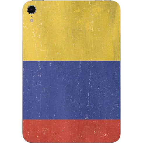 Colombia Flag Distressed Apple iPad Mini Skin