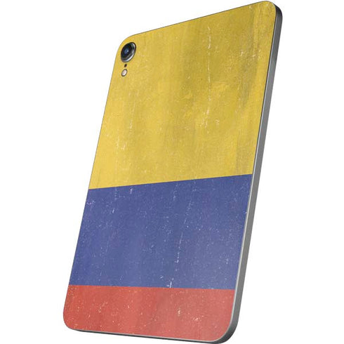 Colombia Flag Distressed Apple iPad Mini Skin