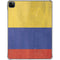 Colombia Flag Distressed iPad Pro 11in (2024) Clear Case