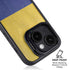 Colombia Flag Distressed iPhone 15 Kickstand Case