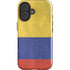 Colombia Flag Distressed iPhone 16 Plus Impact Case