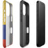 Colombia Flag Distressed iPhone 16 Pro Impact Case