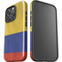 Colombia Flag Distressed iPhone 16 Pro Max Impact Case