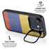 Colombia Flag Distressed iPhone 16e Kickstand Case