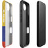 Colombia Flag Distressed iPhone 16e Impact Case