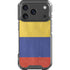 Colombia Flag Distressed iPhone 18 Pro Clear Case