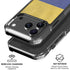 Colombia Flag Distressed iPhone 18 Pro Clear Case