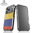 Colombia Flag Distressed iPhone 18 Pro Clear Case
