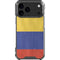 Colombia Flag Distressed iPhone 18 Pro Max Clear Case