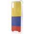 Colombia Flag Distressed iPhone XS Clear Case