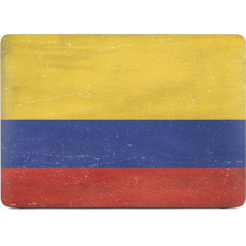 Colombia Flag Distressed Apple MacBook Air Skin