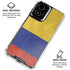 Colombia Flag Distressed Moto G Power 5G (2024) Clear Case