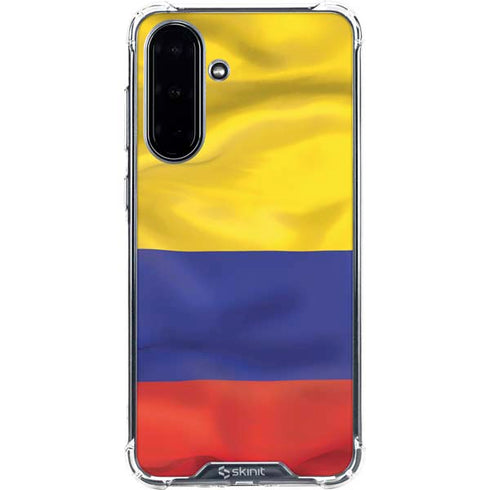 Colombia Flag Galaxy A36 5G Clear Case