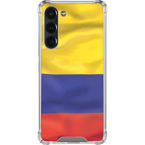 Colombia Flag Galaxy S24 FE Clear Case