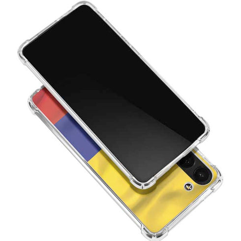 Colombia Flag Galaxy S24 FE Clear Case