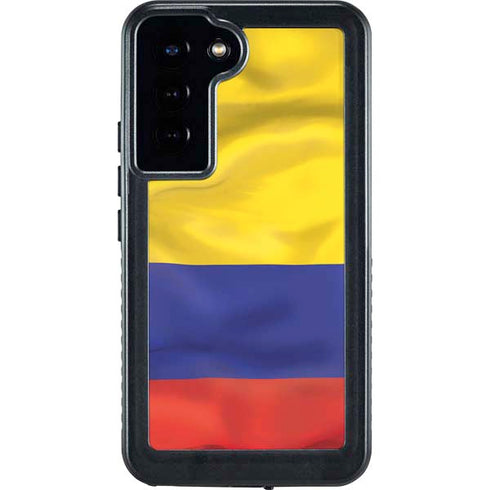Colombia Flag Galaxy S24 Plus Waterproof Case