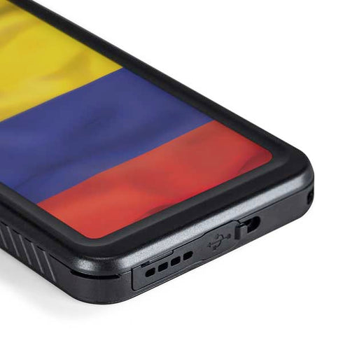 Colombia Flag Galaxy S24 Plus Waterproof Case