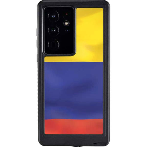 Colombia Flag Galaxy S24 Ultra Waterproof Case