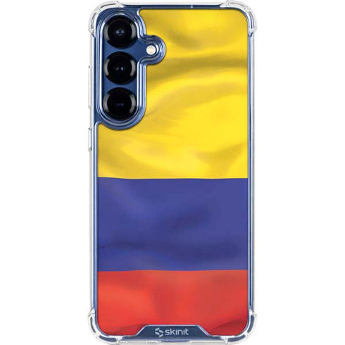 Colombia Flag Galaxy S25 Plus Clear Case