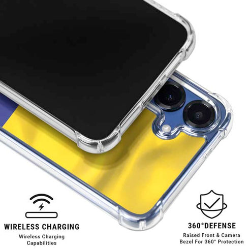 Colombia Flag Galaxy S25 Plus Clear Case