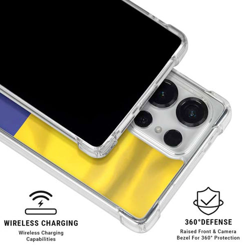 Colombia Flag Galaxy S25 Ultra Clear Case