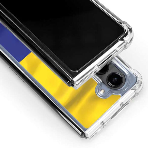 Colombia Flag Galaxy Z Fold5 5G Clear Case