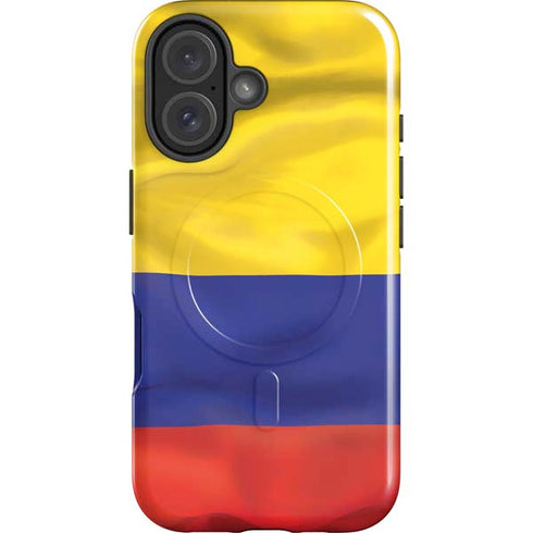 Colombia Flag iPhone 16 Magsafe Impact Case