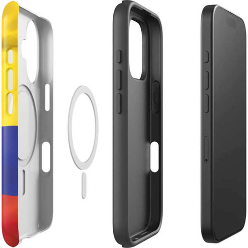 Colombia Flag iPhone 16 Magsafe Impact Case