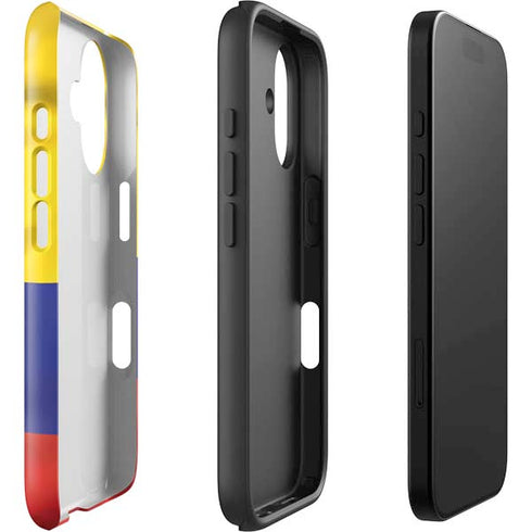 Colombia Flag iPhone 16 Plus Impact Case