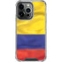 Colombia Flag iPhone 16 Pro Clear Case