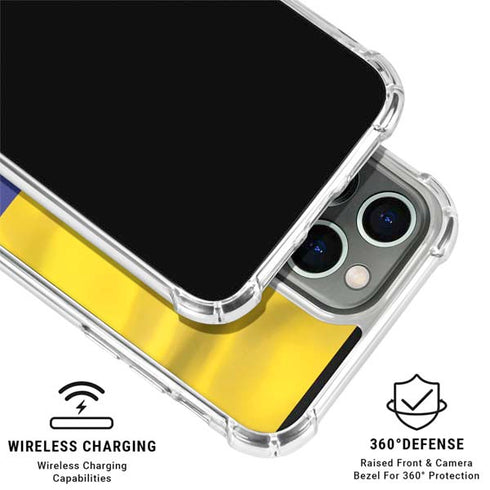 Colombia Flag iPhone 16 Pro Clear Case