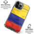 Colombia Flag iPhone 16 Pro Clear Case