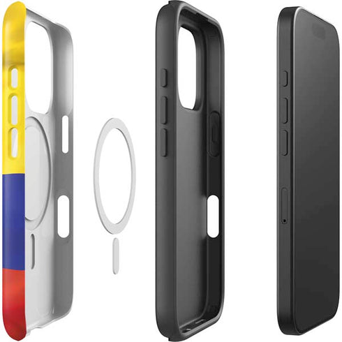 Colombia Flag iPhone 16 Pro Magsafe Impact Case