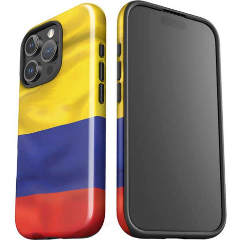 Colombia Flag iPhone 16 Pro Max Impact Case