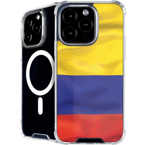 Colombia Flag iPhone 16 Pro Max MagSafe Case