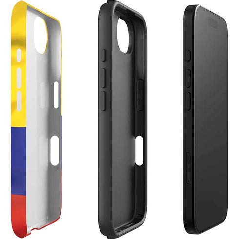 Colombia Flag iPhone 16e Impact Case