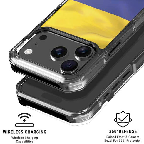 Colombia Flag iPhone 18 Pro Clear Case