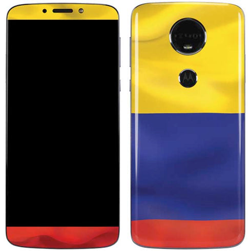 Colombia Flag Moto E5 Plus Skin
