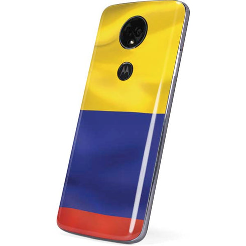 Colombia Flag Moto E5 Plus Skin