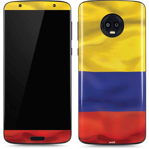 Colombia Flag Moto G6 Skin