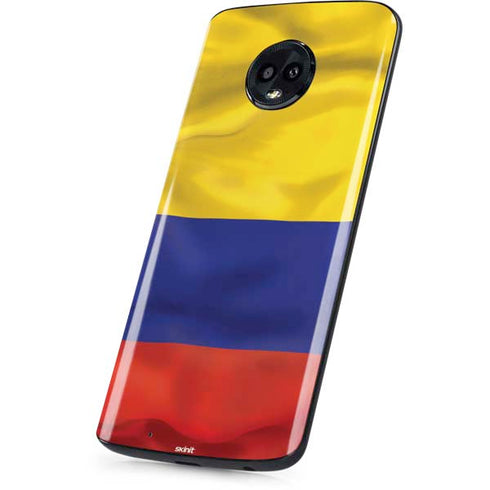 Colombia Flag Moto G6 Skin