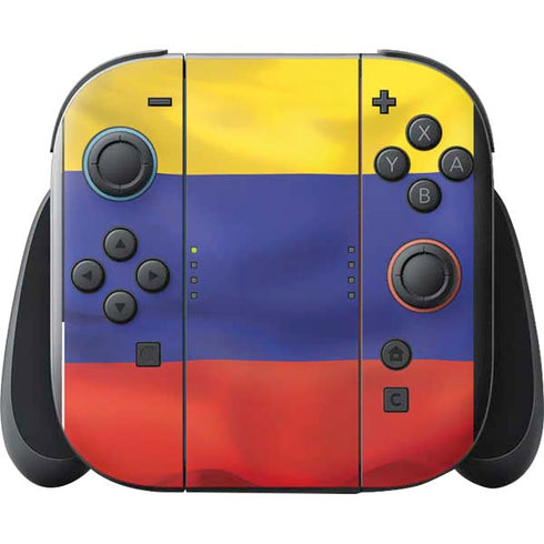 Colombia Flag Nintendo Switch 2 (2025) with Joy-Con Skin