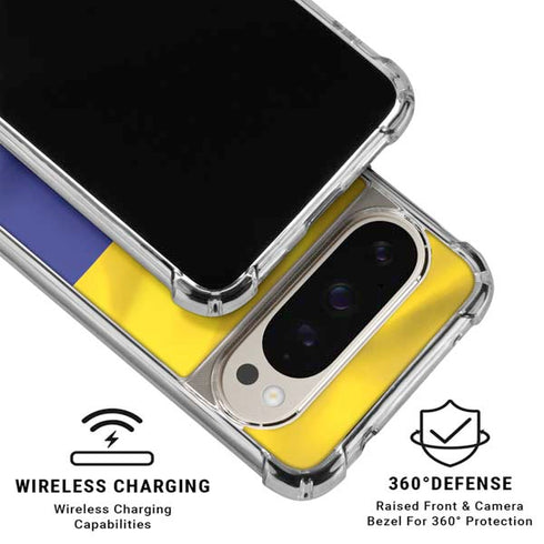 Colombia Flag Pixel 9 Pro XL Clear Case