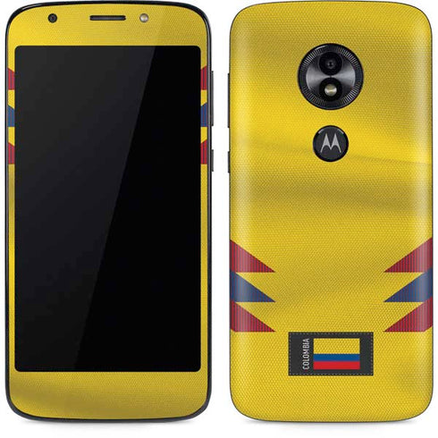 Colombia Soccer Flag Moto E5 Play Skin