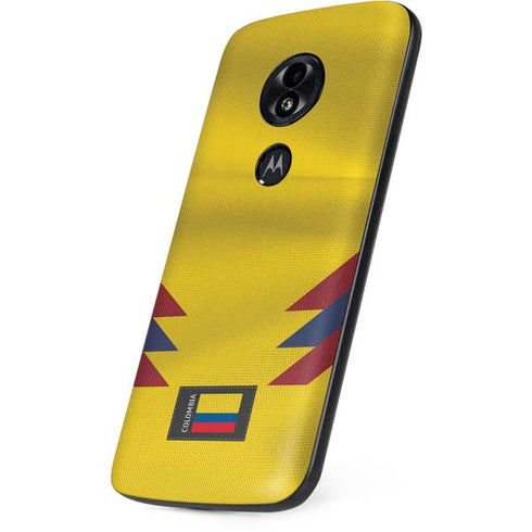 Colombia Soccer Flag Moto E5 Play Skin