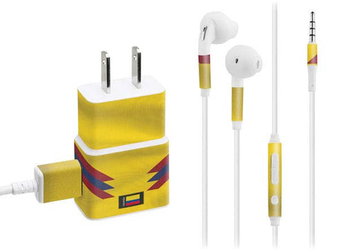Colombia Soccer Flag Phone Charger Skin
