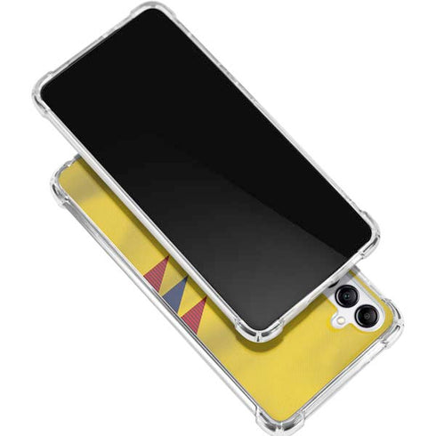 Colombia Soccer Flag Gabb Phone 4 Clear Case