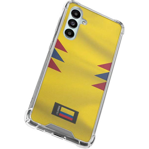 Colombia Soccer Flag Galaxy A16 5G Clear Case