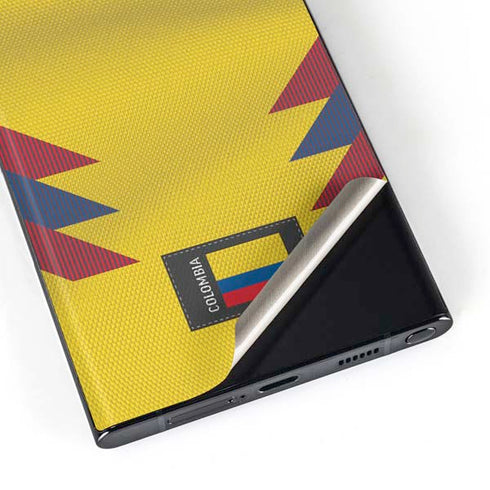 Colombia Soccer Flag Galaxy Skins